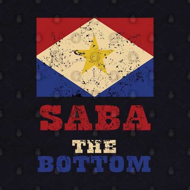 Flag of Saba by KewaleeTee